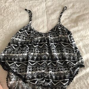 Patterned tank top